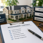 Learn what every HOA board should review before signing a property management contract, including fees, manager selection, contract terms, and record transfer requirements.