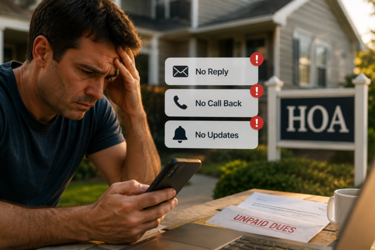 HOA Management Company Not Responding? Here’s What Every Homeowner Should Do